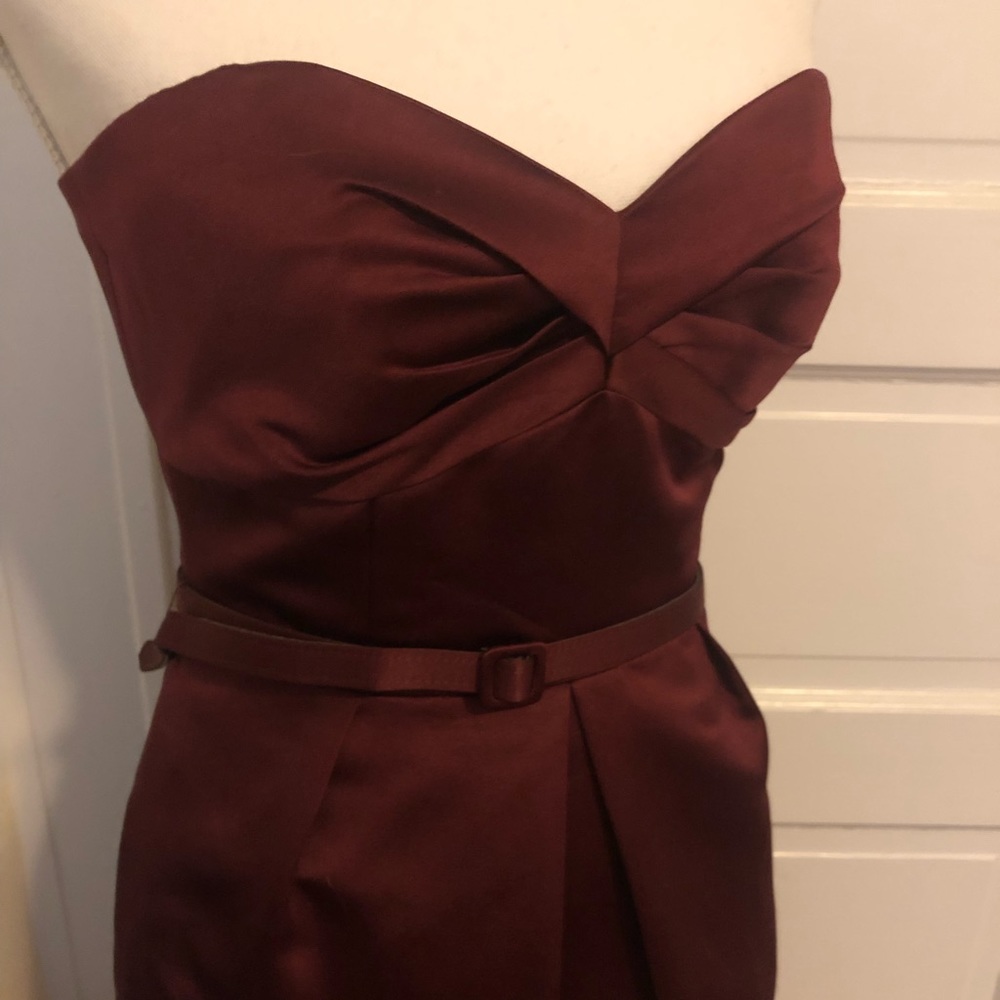 Alfred Angelo dress in burgundy, size 2